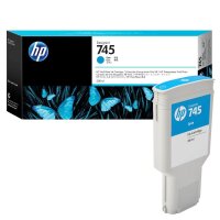 HP 745(F9K03A) cyan Druckerpatrone