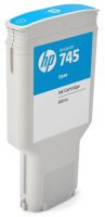 HP 745(F9K03A) cyan Druckerpatrone
