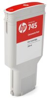 HP 745(F9K06A) chromatisches rot Druckerpatrone