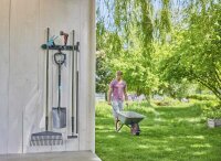 GARDENA Besenhalter Flex schwarz, türkis, 2 St.