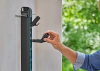 GARDENA Einzelhalter für Gerätehalter Flex schwarz, 1 St.