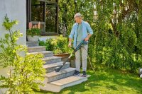 GARDENA AquaBrush Compact Solo Akku-Terassenreiniger 18,0 V, ohne Akku