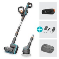 GARDENA AquaBrush Universal 04/18V P4A Ready-To-Use Set...