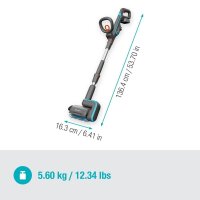 GARDENA AquaBrush Universal 04/18V P4A Ready-To-Use Set Akku-Terrassenreiniger-Set 18,0 V, mit 1 Akku