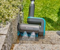 GARDENA AquaBrush Universal 04/18V P4A Ready-To-Use Set Akku-Terrassenreiniger-Set 18,0 V, mit 1 Akku