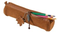 BRUNNEN Schlampermäppchen smaepp braun, 20,0 x 4,5 cm