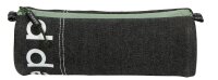 BRUNNEN Schlampermäppchen smaepp urban classic schwarz/grün, 22,0 x 8,0 cm
