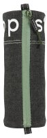 BRUNNEN Schlampermäppchen smaepp urban classic schwarz/grün, 22,0 x 8,0 cm