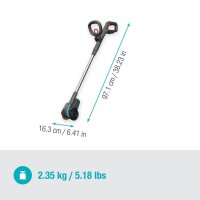 GARDENA Akku-Fugenbürste EasyWeed 1800/18V P4A,  18,0 V, mit 1 Akku