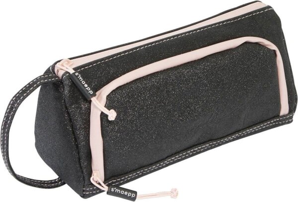 BRUNNEN Schlampermäppchen smaepp midnight sky schwarz /pink, 21,0 x 11,5 cm