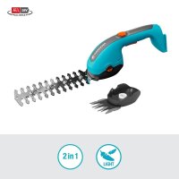 GARDENA PowerCut 20/18V P4A Solo Akku-Strauch- und Grasschere 18,0 V, ohne Akku