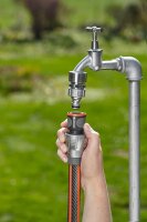 GARDENA Gartenschlauchverbinder Premium 18256-50 19 mm (3/4 Zoll) Wasseranschluss, 1 St.
