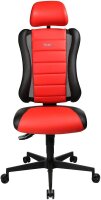 Topstar Gaming Stuhl Sitness RS, SR100 DA01X Kunstleder rot