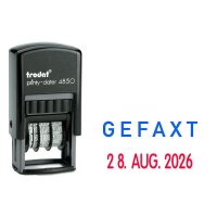 "trodat Datumstempel mit Text...