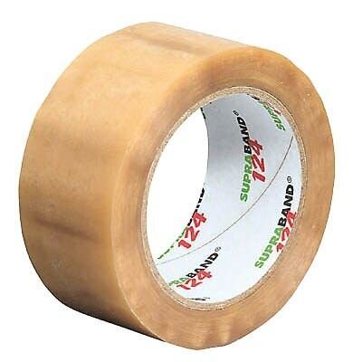 SUPRA Packband SUPRABAND 124 transparent 50,0 mm x 66,0 m 1 Rolle