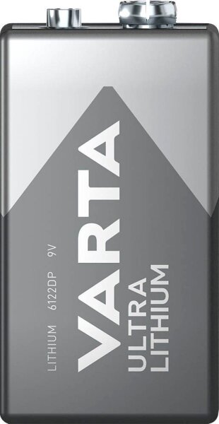 VARTA Batterie ULTRA LITHIUM Lithium E-Block 9,0 V, 1 St.
