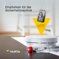 VARTA Batterie ULTRA LITHIUM Lithium E-Block 9,0 V, 1 St.