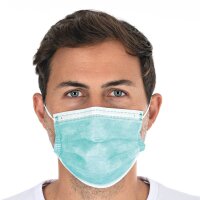 HYGOSTAR medizinischer Mundschutz DIN EN 14683 Typ II R, 50 St.