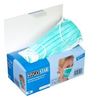 HYGOSTAR medizinischer Mundschutz DIN EN 14683 Typ II R,...