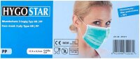 HYGOSTAR medizinischer Mundschutz DIN EN 14683 Typ II R, 50 St.