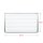 ALLboards Whiteboard 5-zeilig 120,0 x 90,0 cm weiß lackierter Stahl