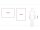 ALLboards Whiteboard 5-zeilig 120,0 x 90,0 cm weiß lackierter Stahl