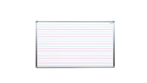 ALLboards Whiteboard liniert 120,0 x 90,0 cm weiß lackierter Stahl