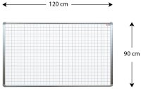 ALLboards Whiteboard kariert 120,0 x 90,0 cm weiß...