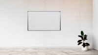 ALLboards Whiteboard kariert 120,0 x 90,0 cm weiß lackierter Stahl