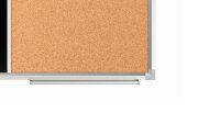ALLboards Pinnwand und Kreidetafel 60,0 x 40,0 cm Textil schwarz