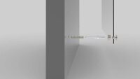 ALLboards Whiteboard 150,0 x 100,0 cm transparent Glas