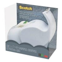 Scotch Tischabroller Elefant weiß