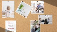 ALLboards Whiteboard-Pinnwand 60,0 x 40,0 cm Textil schwarz