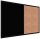 ALLboards Whiteboard-Pinnwand 60,0 x 40,0 cm Textil schwarz