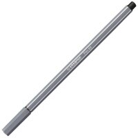 STABILO Pen 68 Filzstift grau, 1 St.