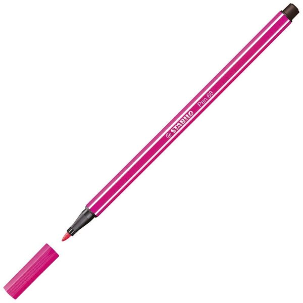 STABILO Pen 68 Filzstift rot, 1 St.