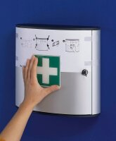 DURABLE Medizinschrank FIRST AID BOX M ohne Füllung silber