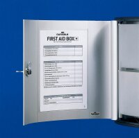 DURABLE Medizinschrank FIRST AID BOX M ohne Füllung silber