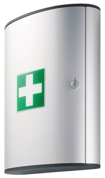 DURABLE Medizinschrank FIRST AID BOX L ohne Füllung silber