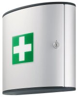 DURABLE Medizinschrank First AID BOX M DIN 13164 silber