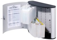 DURABLE Medizinschrank First AID BOX M DIN 13164 silber