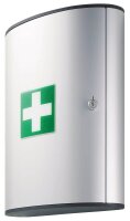 DURABLE Medizinschrank First AID BOX L DIN 13157 silber