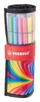 STABILO Pen 68 ARTY Edition Filzstifte farbsortiert, 25 St.