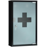 FIRST AID ONLY® Medizinschrank ohne Füllung schwarz