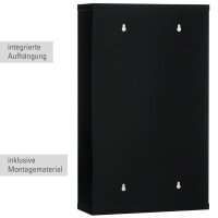 FIRST AID ONLY® Medizinschrank DIN 13157 schwarz
