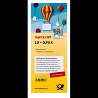 "Porto ab 2025: Deutsche Post 0,95 € Briefmarken ""Ballonpost"" selbstklebend, 1