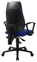 Topstar Bürostuhl MAXX 500, M500RG26 Stoff blau, Gestell schwarz