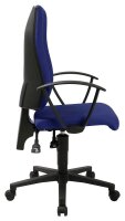 Topstar Bürostuhl MAXX 500, M500RG26 Stoff blau, Gestell schwarz