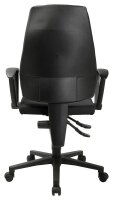 Topstar Bürostuhl MAXX 500, M500RG20 Stoff schwarz, Gestell schwarz