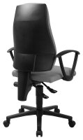 Topstar Bürostuhl MAXX 500, M500RG23 Stoff grau, Gestell schwarz